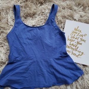 Express peplum tank